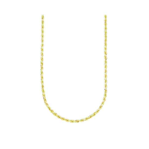Cordão Feminino Baiano Ouro Amarelo 18K