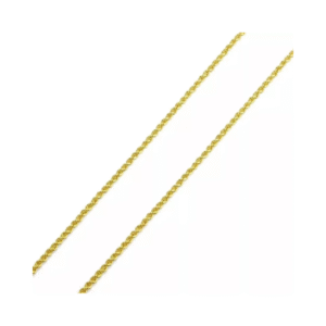 Cordão Feminino Baiano Ouro Amarelo 18K