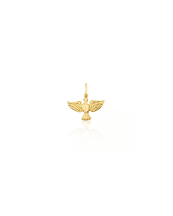 Pingente Espírito Santo Ouro Amarelo 18K