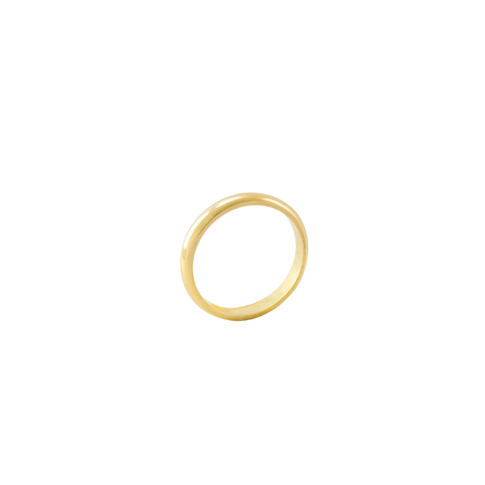 Aliança Ref.: ALMO-02 em Ouro Amarelo